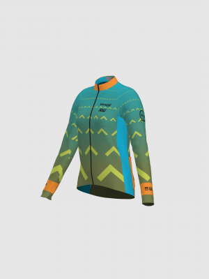 Podiumwear Women's Silver Long Sleeve Jersey