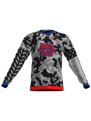 Podiumwear Unisex Silver Long Sleeve Tech Tee - New Fabric 2025!