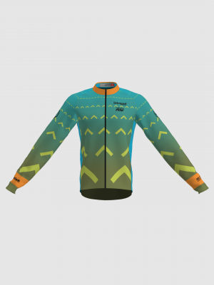 Podiumwear Men's Silver Long Sleeve Jersey