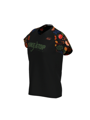 Podiumwear Women's Silver Short Sleeve MTB Jersey - NEW FABRIC 2025!