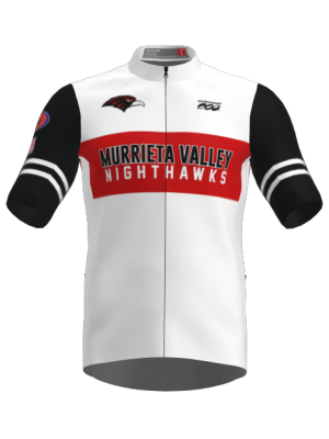 Podiumwear Men's Silver Full Zip Jersey