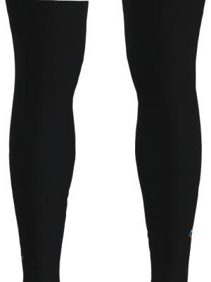 Podiumwear Dyed Black Legwarmers