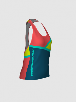 Podiumwear Women's Singlet (Nordic Skiing) Side View