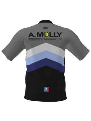 Podiumwear Men's Silver Short Sleeve MTB Jersey - New Fabric 2025!
