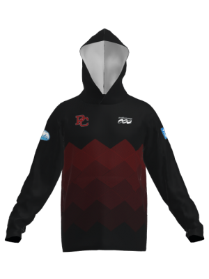 Podiumwear Unisex Slim-Fit Hoodie (Nordic Skiing) Front View