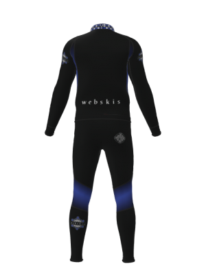 Podiumwear Unisex Gold Two-Piece Race Suit