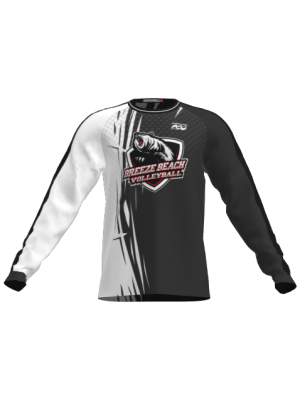 Podiumwear Unisex Silver Long Sleeve Tech Tee - New Fabric 2025!