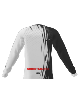 Podiumwear Unisex Silver Long Sleeve Tech Tee - New Fabric 2025!