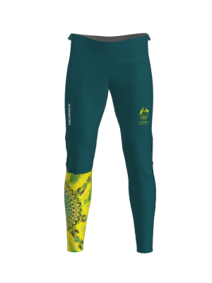 Podiumwear Unisex Gold Warm Up Pants