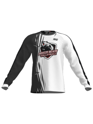 Podiumwear Unisex Silver Long Sleeve Tech Tee - New Fabric 2025!