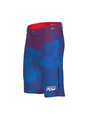 Podiumwear Unisex Silver Traverse MTB Baggie - New Fabric 2025!