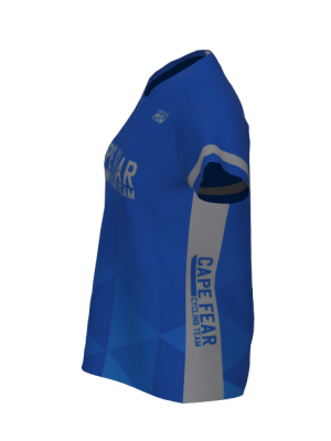 Podiumwear Women's Silver Short Sleeve MTB Jersey - NEW FABRIC 2025!