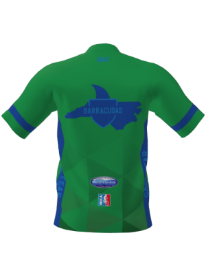Podiumwear Men's Silver Short Sleeve MTB Jersey - New Fabric 2025!