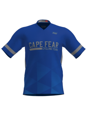 Podiumwear Men's Silver Short Sleeve MTB Jersey - New Fabric 2025!