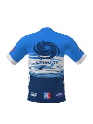 Podiumwear Men's Silver Short Sleeve MTB Jersey - New Fabric 2025!