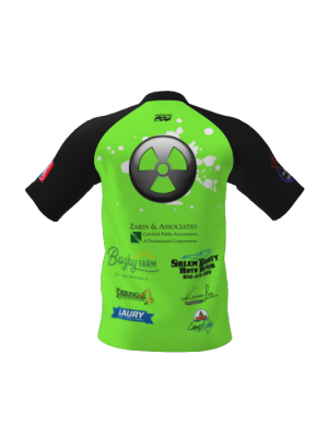 Podiumwear Men's Silver Short Sleeve MTB Jersey - New Fabric 2025!