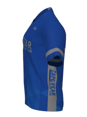 Podiumwear Men's Silver Short Sleeve MTB Jersey - New Fabric 2025!