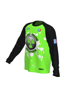 Podiumwear Unisex Silver Long Sleeve Tech Tee - New Fabric 2025!