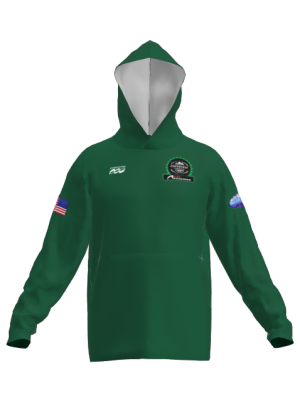 Podiumwear Unisex Slim-Fit Hoodie (Nordic Skiing) Front View