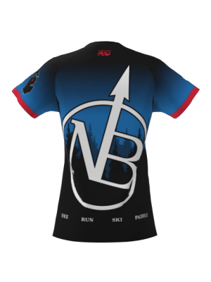 Podiumwear Women's Silver Short Sleeve MTB Jersey - NEW FABRIC 2025!