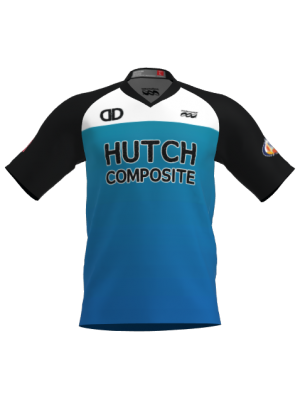 Podiumwear Men's Silver Short Sleeve MTB Jersey - New Fabric 2025!