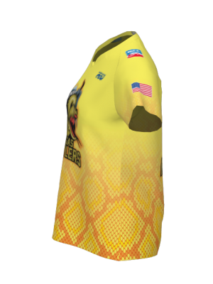 Podiumwear Women's Silver Short Sleeve MTB Jersey - NEW FABRIC 2025!