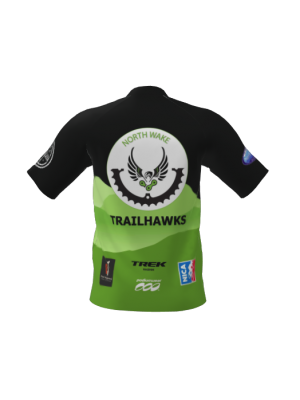 Podiumwear Men's Silver Short Sleeve MTB Jersey - New Fabric 2025!