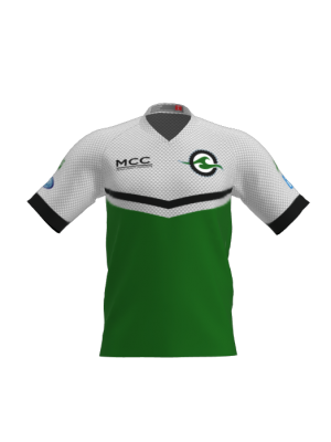 Podiumwear Men's Silver Short Sleeve MTB Jersey - New Fabric 2025!