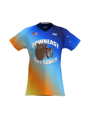 Podiumwear Women's Silver Short Sleeve MTB Jersey - NEW FABRIC 2025!