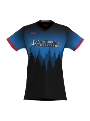 Podiumwear Women's Silver Short Sleeve MTB Jersey - NEW FABRIC 2025!