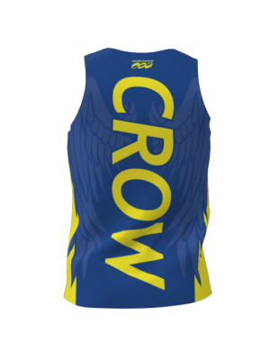 Podiumwear Men's Singlet (Nordic Skiing) Back View