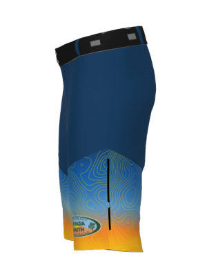 Podiumwear Unisex Silver Traverse MTB Baggie - New Fabric 2025!