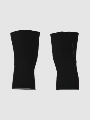 Podiumwear Dyed Black Kneewarmers