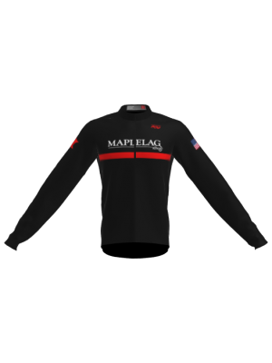 Podiumwear Men's Silver Long Sleeve Jersey