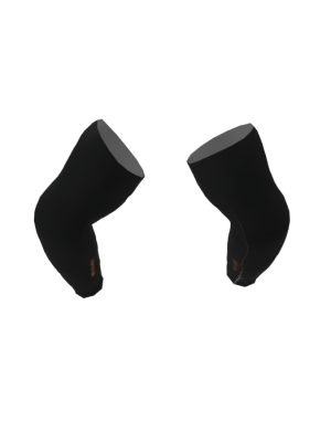 Podiumwear Dyed Black Armwarmers