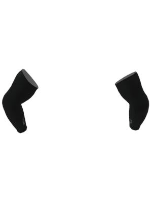 Podiumwear Dyed Black Armwarmers