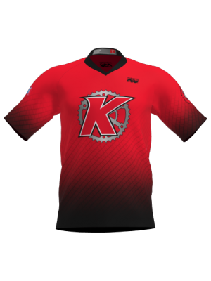 Podiumwear Men's Silver Short Sleeve MTB Jersey - New Fabric 2025!