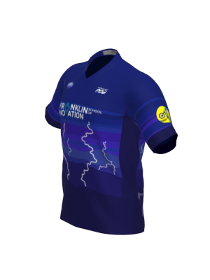 Podiumwear Men's Silver Short Sleeve MTB Jersey - New Fabric 2025!