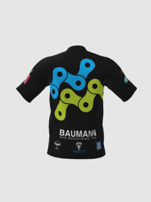 Podiumwear Men's Silver Short Sleeve MTB Jersey - New Fabric 2025!