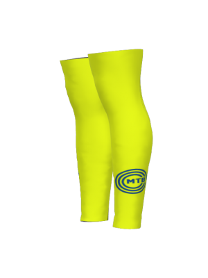 Podiumwear Dyed Black Legwarmers