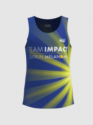 Podiumwear Men's Singlet (Nordic Skiing) Front View