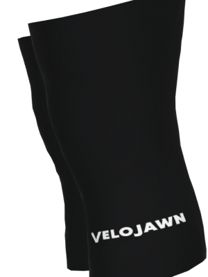 Podiumwear Dyed Black Kneewarmers