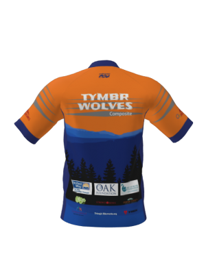 Podiumwear Men's Silver Short Sleeve MTB Jersey - New Fabric 2025!