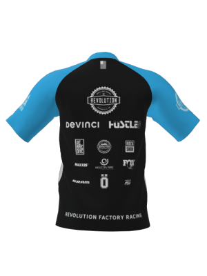 Podiumwear Men's Silver Short Sleeve MTB Jersey - New Fabric 2025!