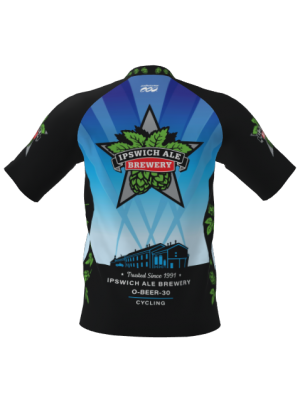 Podiumwear Men's Silver Short Sleeve MTB Jersey - New Fabric 2025!