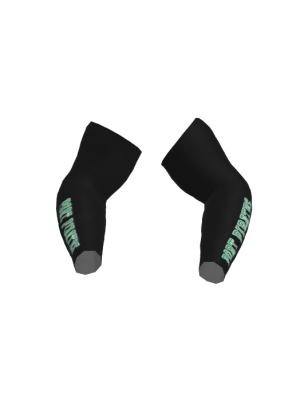 Podiumwear Dyed Black Armwarmers