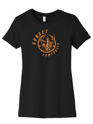 Podiumwear Women's Cotton Slim Fit T-Shirt with Print