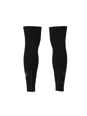 Podiumwear Dyed Black Legwarmers