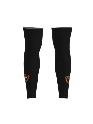 Podiumwear Dyed Black Legwarmers