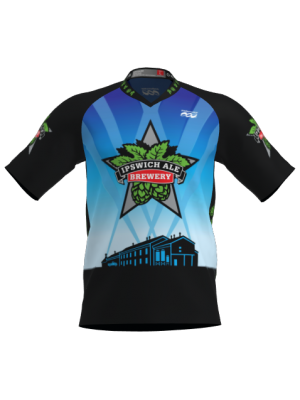 Podiumwear Men's Silver Short Sleeve MTB Jersey - New Fabric 2025!